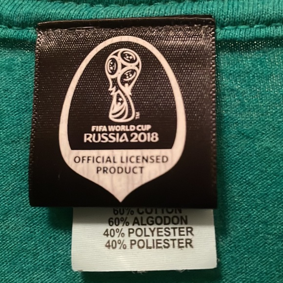 Mens Mexico 2018 World Cup soccer tshirt. - Picture 2 of 2